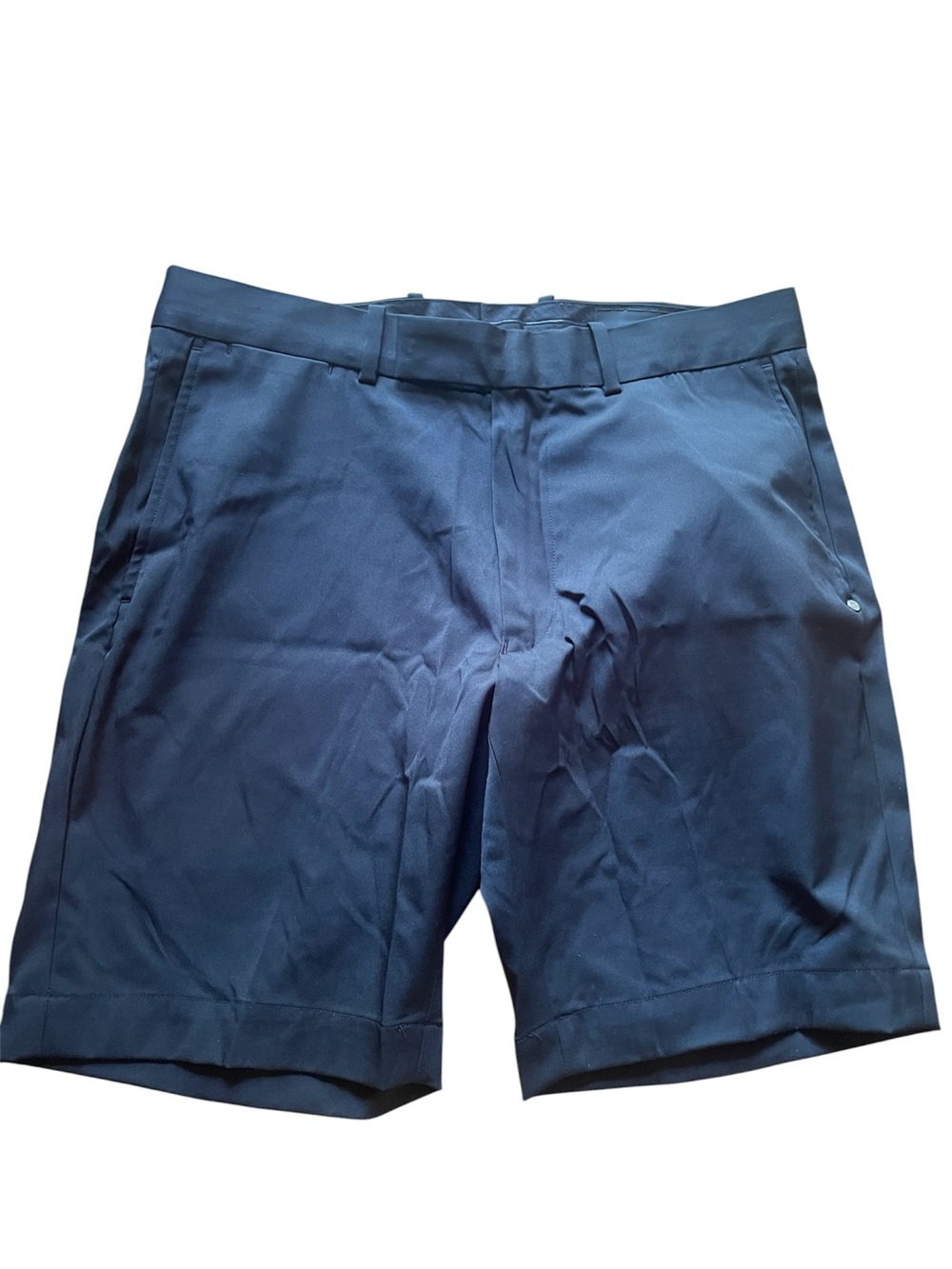 RLX Ralph Lauren Black Tailored Fit Men's golf Shorts 32, 9” inseam